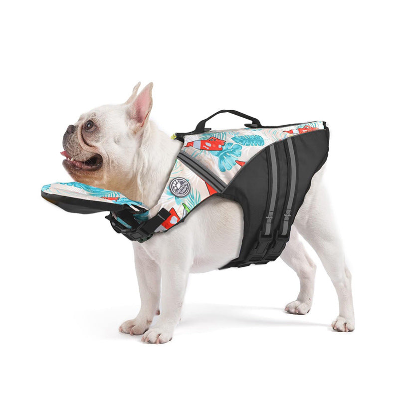 KFX-0500669 Life Jacket for Large Dogs - Buoyancy Swimming Vest in Various Colors and Sizes