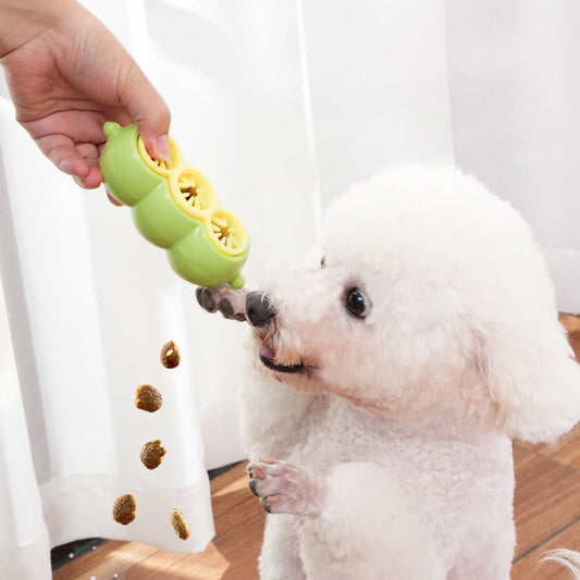 KFX-0500925 Interactive Puzzle Toy for Dogs and Pets - Food Dispensing Tooth Cleaning Device, Bite Resistant