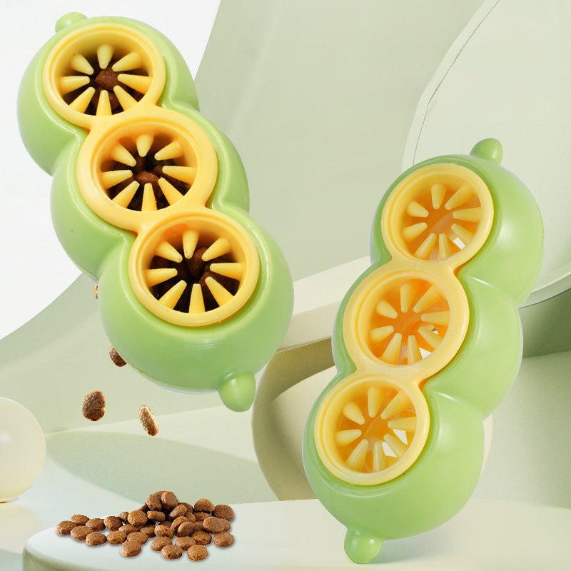 KFX-0500925 Interactive Puzzle Toy for Dogs and Pets - Food Dispensing Tooth Cleaning Device, Bite Resistant