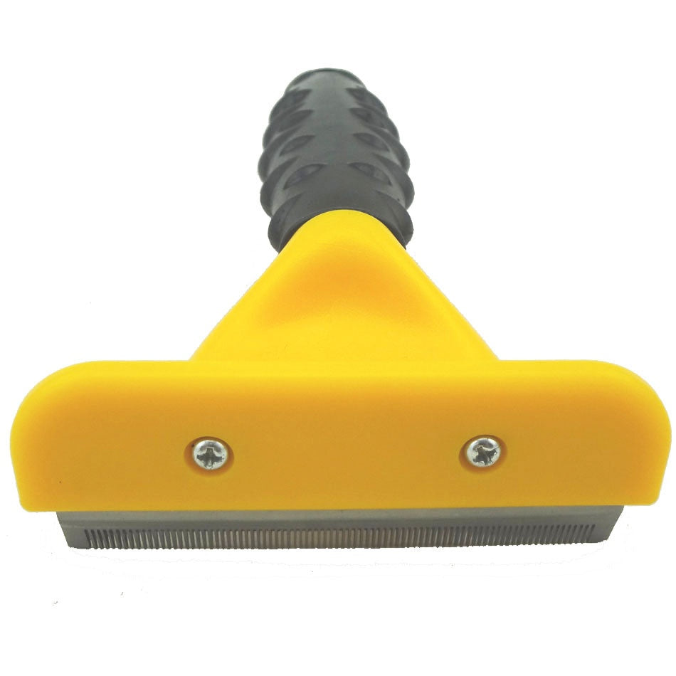 KFX-0503869 Dog Hair Removal Comb in Stainless Steel - Small, Medium, and Large Sizes Available
