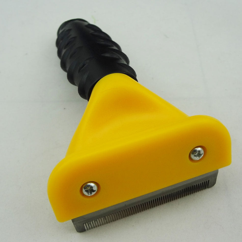 KFX-0503869 Dog Hair Removal Comb in Stainless Steel - Small, Medium, and Large Sizes Available