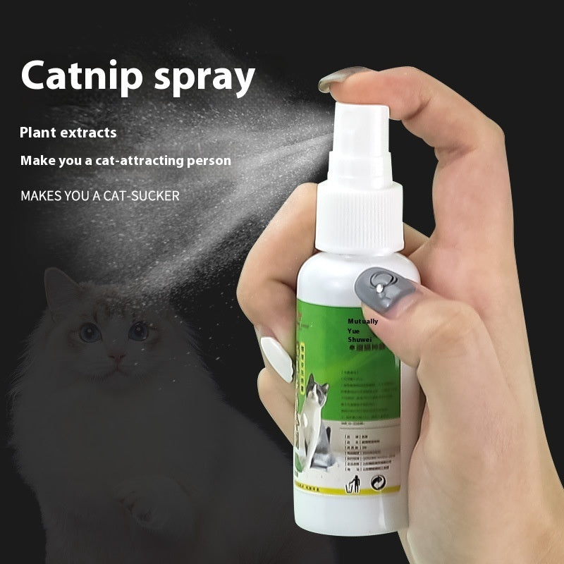 KFX-0511293 Mood-Enhancing Catnip Spray for Soothing Your Pet's Stress - 50ml