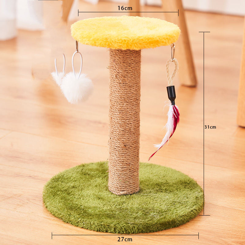 KFX-0513981 Durable Sisal Cat Scratcher with Various Styles for Kittens and Adult Cats