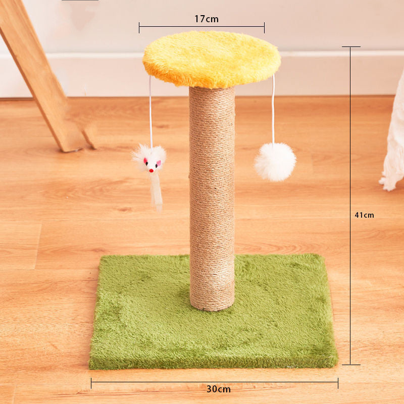 KFX-0513981 Durable Sisal Cat Scratcher with Various Styles for Kittens and Adult Cats