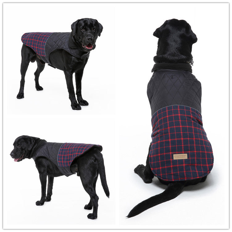 KFX-0517949 Reflective Pet Harness Jacket for Dogs and Cats - Breathable Mesh Material, Adjustable Fit in Multiple Sizes