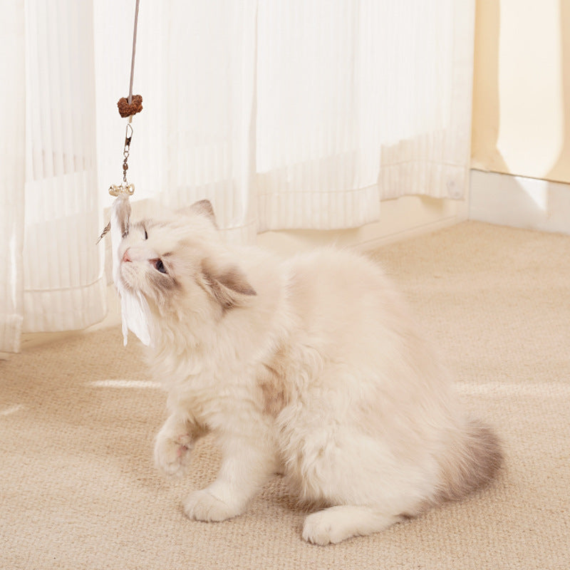 KFX-0519741 Interactive Cat Food Dispensing Toy for Learning and Play