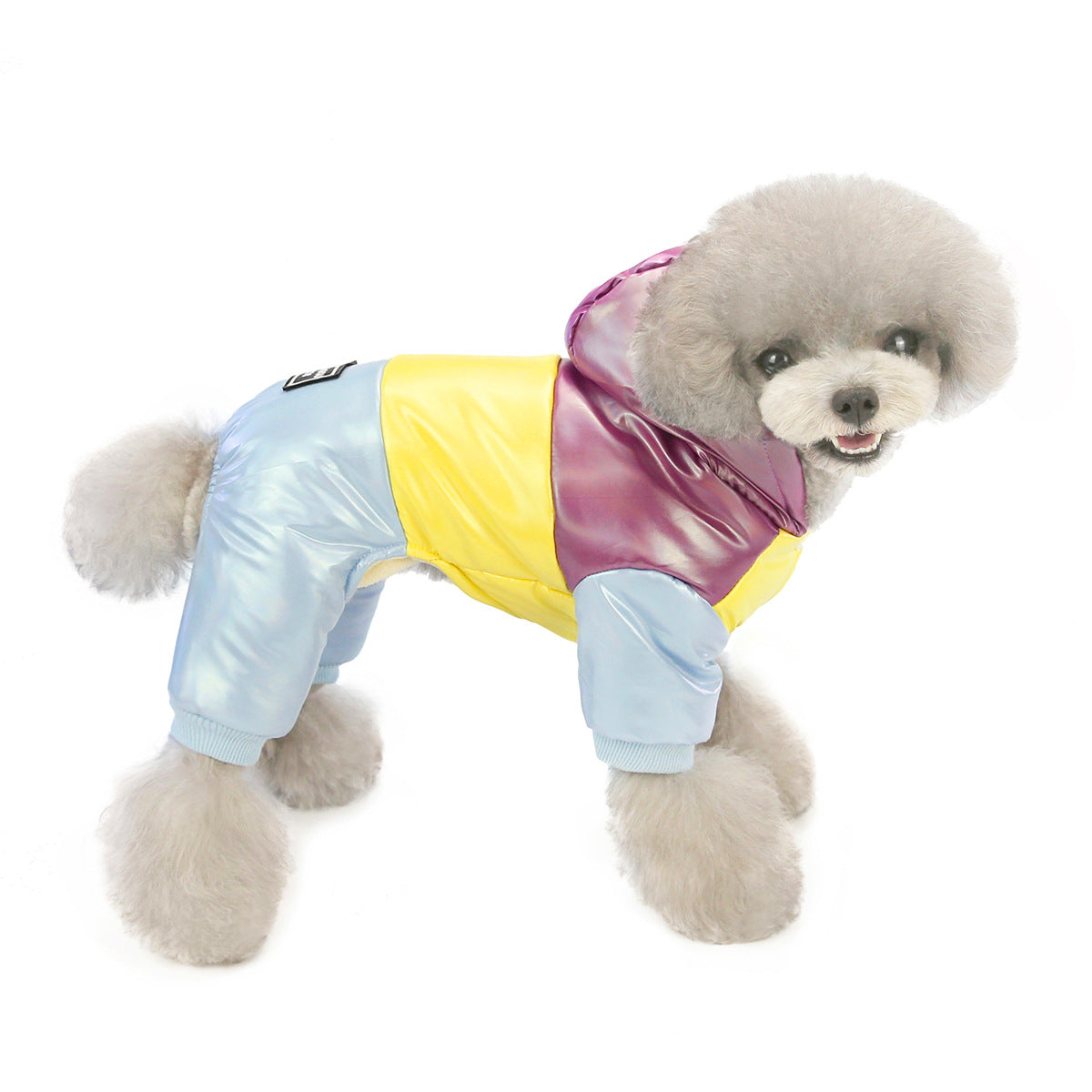 KFX-0523965 Winter Casual Cotton Dog Clothes in Yellow and Pink for All Sizes
