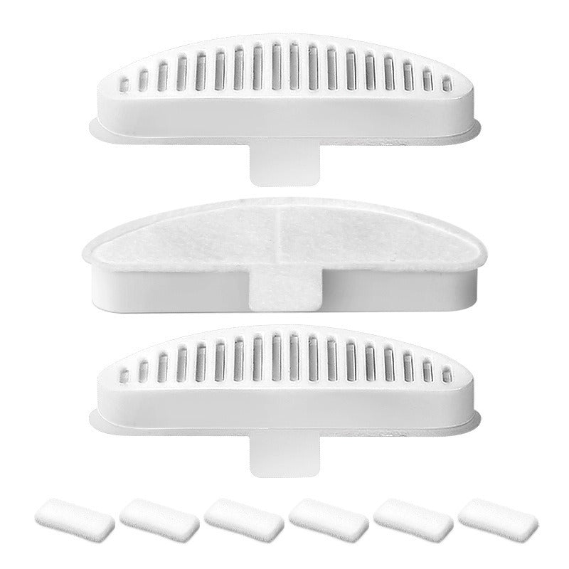 KFX-0525373 Pet Water Fountain Filter Kit with Individual Cartridges and Pads for Cats