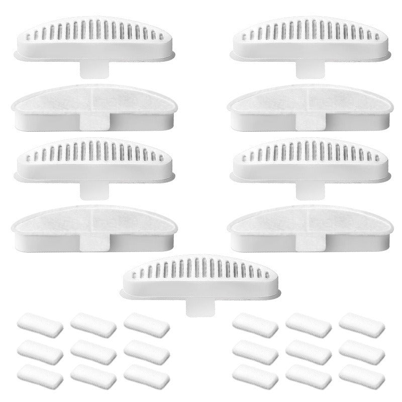 KFX-0525373 Pet Water Fountain Filter Kit with Individual Cartridges and Pads for Cats