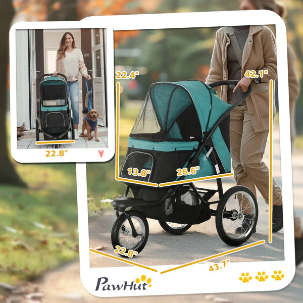KFX-0527293 Pet Stroller for Dogs - Comfortable and Convenient Travel Solution