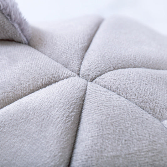 KFX-0529341 Cozy Semi-Enclosed Pet Nest with Soft Plush and Cushioning Materials