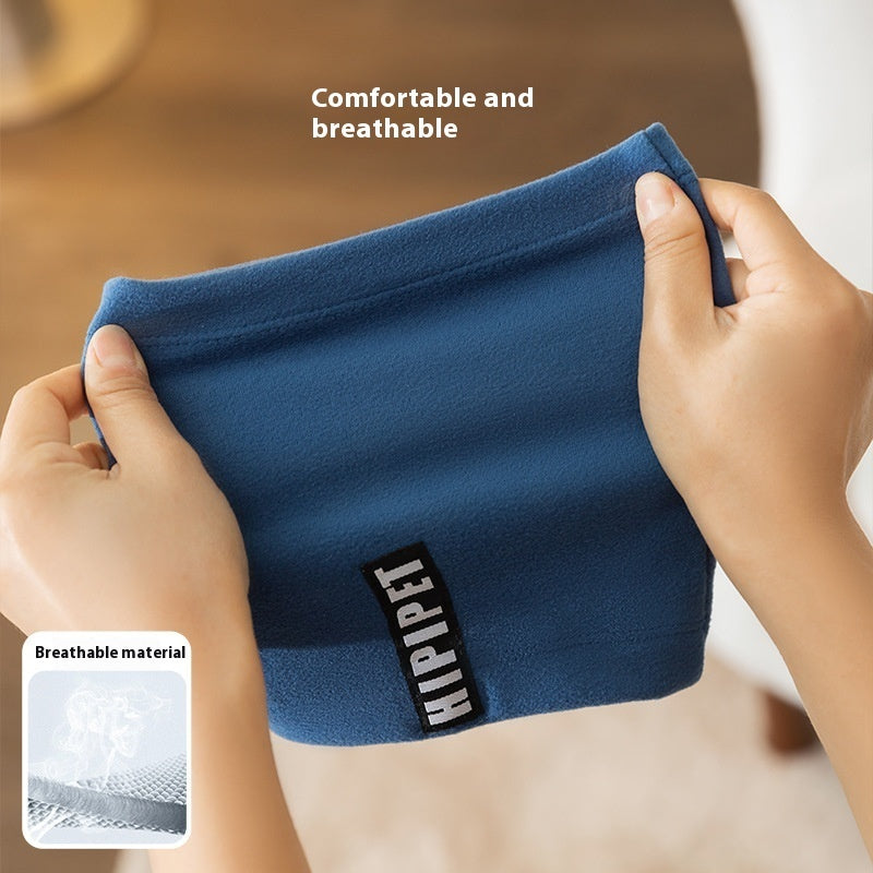 KFX-0532669 Pet High Elastic Scarf for Noise Reduction and Comfort - Available in Blue and Pink