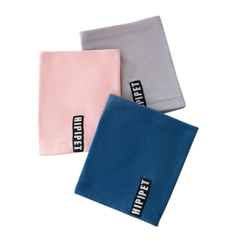 KFX-0532669 Pet High Elastic Scarf for Noise Reduction and Comfort - Available in Blue and Pink
