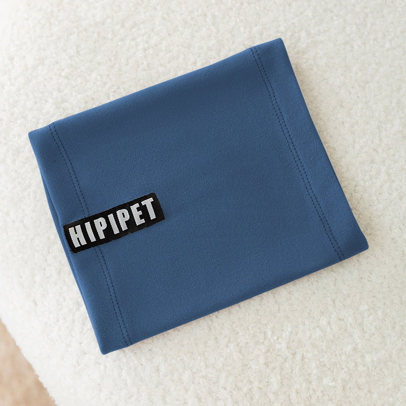 KFX-0532669 Pet High Elastic Scarf for Noise Reduction and Comfort - Available in Blue and Pink