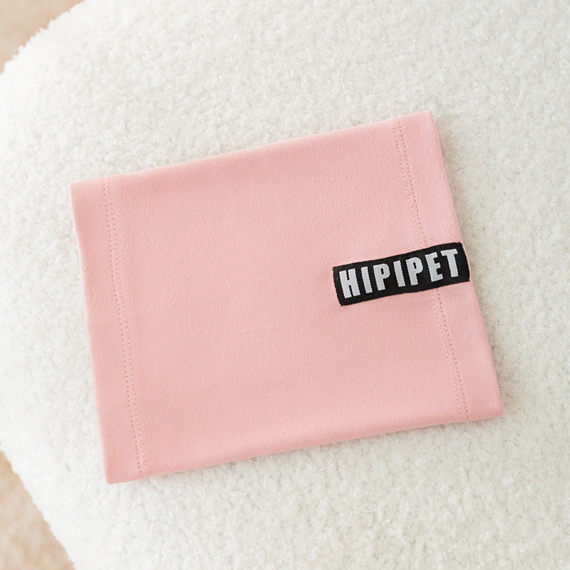 KFX-0532669 Pet High Elastic Scarf for Noise Reduction and Comfort - Available in Blue and Pink