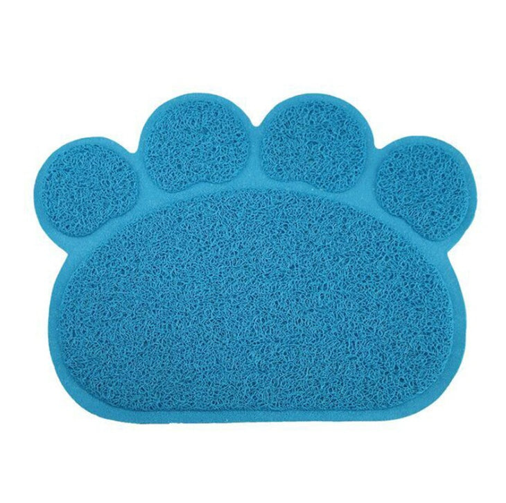 KFX-0542653 Claw-Shaped PVC Cat Litter Mat - Rectangular Design, 30x40cm, 300g