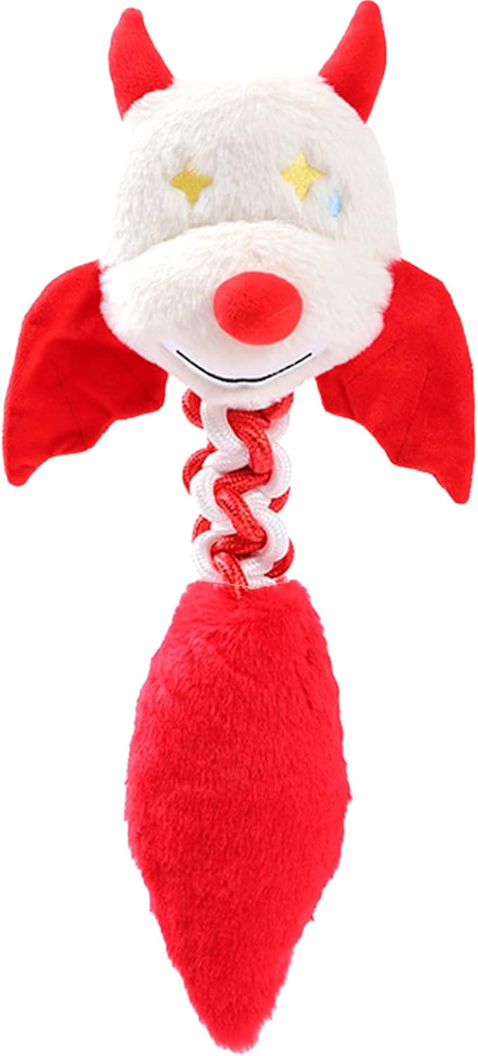 KFX-0544061 Plush Squeaky Dog and Cat Toy for Large and Small Pets, Interactive and Chew Resistant, Machine Washable