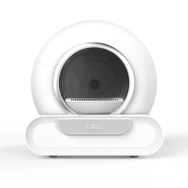 KFX-054419 Smart Automatic Self-Cleaning Cat Litter Box with APP Control and Odor Control, Large Capacity 65L