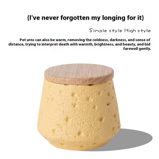 KFX-0544445 Mini Pet Cinerary Casket for Ashes with Hair and Teeth Keepsake Tank
