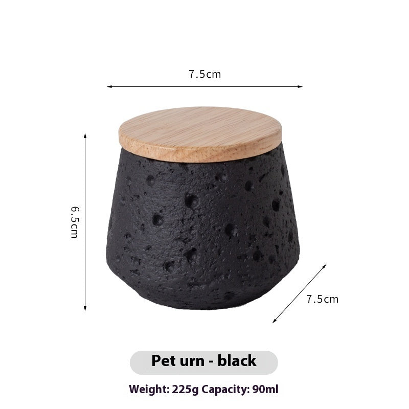 KFX-0544445 Mini Pet Cinerary Casket for Ashes with Hair and Teeth Keepsake Tank
