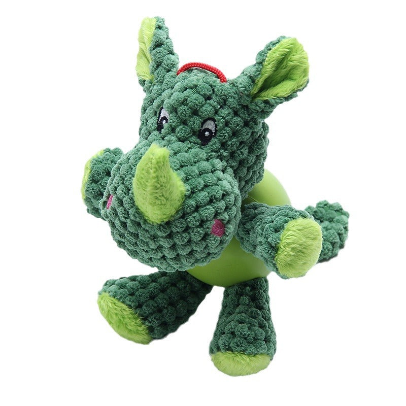 KFX-0548029 Squeaky Plush Monkey Dog Toy - Soft, Durable Chew Toy for Small to Medium Dogs, Ideal for Indoor and Outdoor Play