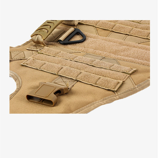 KFX-0548925 Medium Tactical Vest for Dogs - Unisex Nylon, Multiple Colors Available