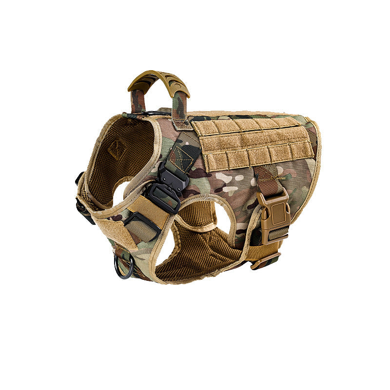 KFX-0548925 Medium Tactical Vest for Dogs - Unisex Nylon, Multiple Colors Available