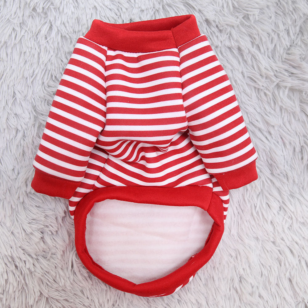 KFX-0551613 Cute Cartoon Teddy Bear Sweater for Small Dogs and Cats, Soft Cotton Material