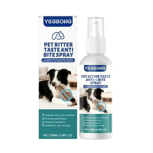 KFX-0554173 Pet Safe Bitter Taste Anti-Bite Chewing Spray for Dogs and Cats