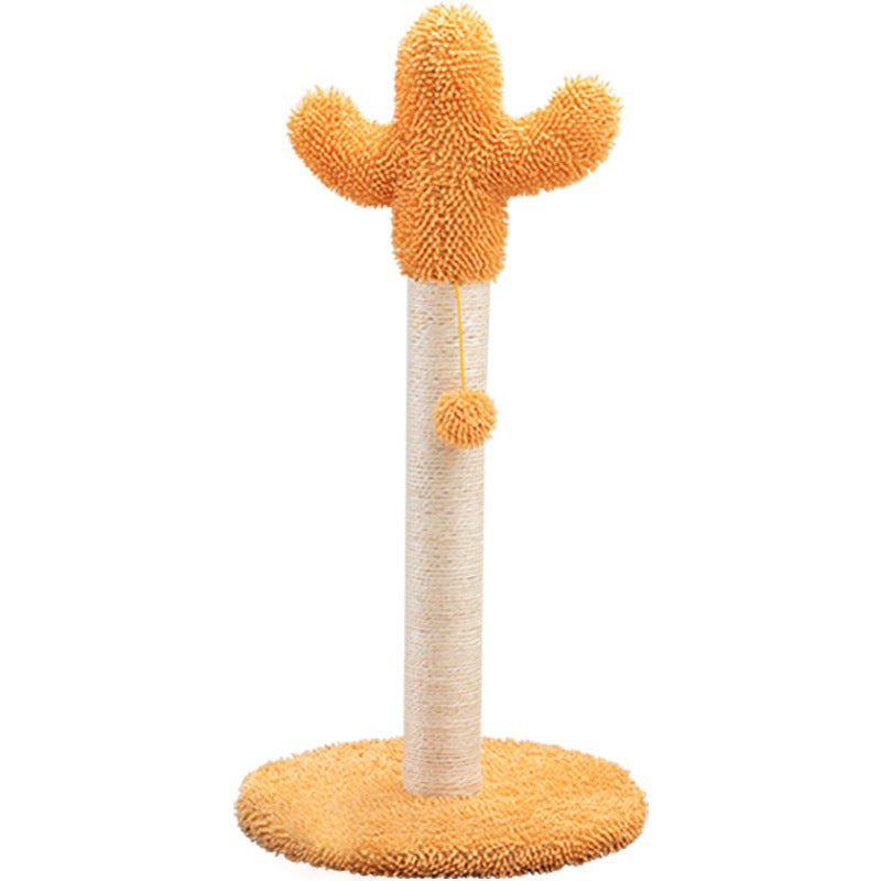 KFX-0555581 Plush Cat Scratching and Climbing Cactus Tree - 68CM & 53CM Height Options