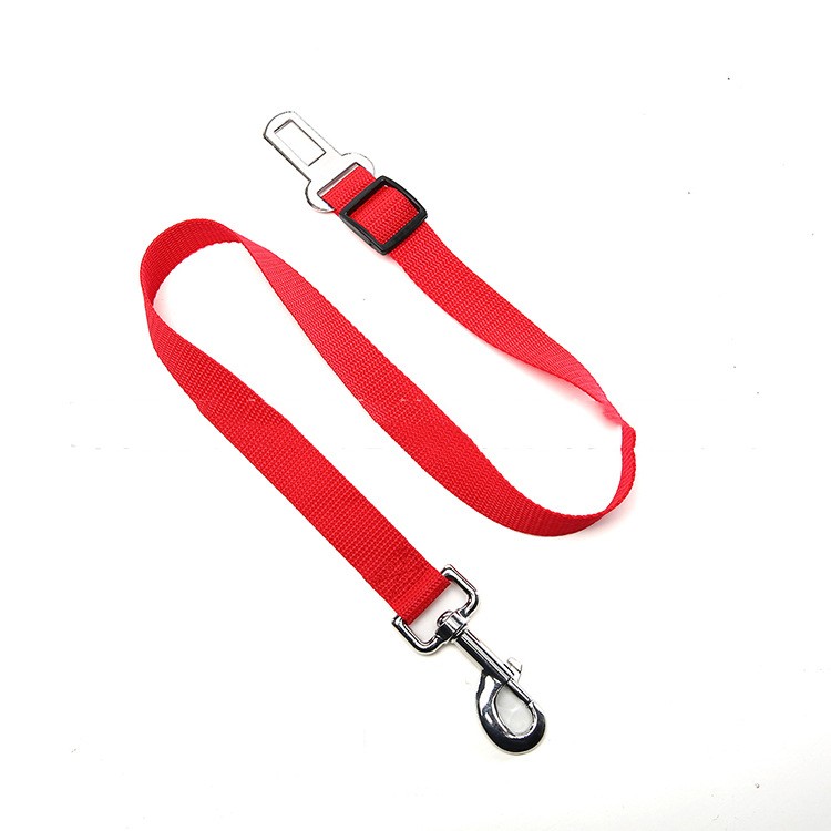 KFX-0556093 Retractable Pet Safety Belt for Cars - Adjustable Traction Rope in Multiple Colors