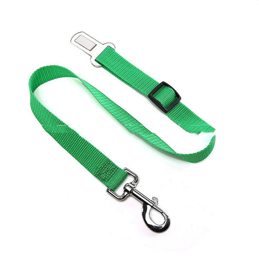 KFX-0556093 Retractable Pet Safety Belt for Cars - Adjustable Traction Rope in Multiple Colors
