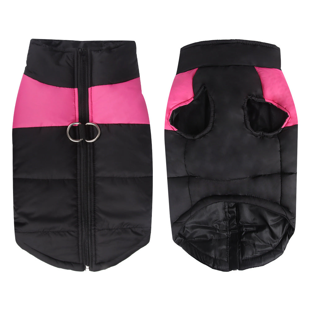 KFX-0556733 Cozy Cotton Pullover Sweatshirt for Dogs - Thicken Down Jacket in Various Sizes and Colors