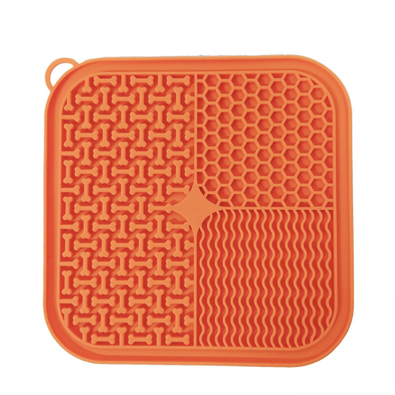 KFX-0558269 Fengrong Silicone Non-Slip Slow Feed Mat with Scraper for Dogs