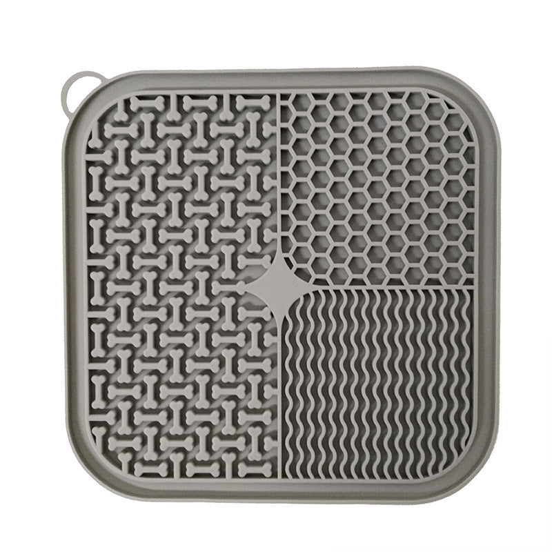 KFX-0558269 Fengrong Silicone Non-Slip Slow Feed Mat with Scraper for Dogs