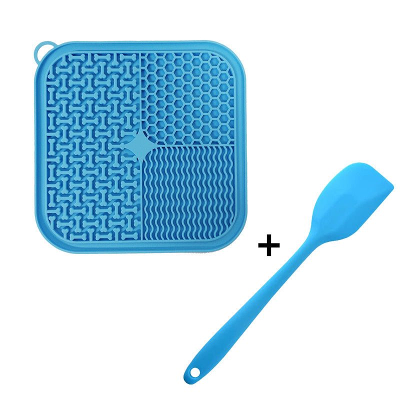 KFX-0558269 Fengrong Silicone Non-Slip Slow Feed Mat with Scraper for Dogs