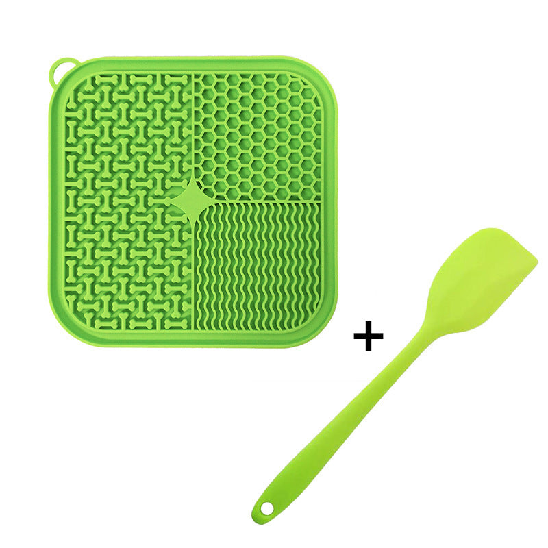 KFX-0558269 Fengrong Silicone Non-Slip Slow Feed Mat with Scraper for Dogs