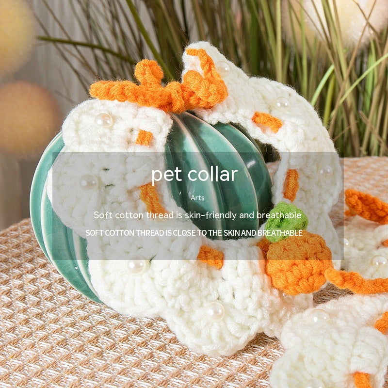 KFX-0560061 Cat Knitted Scarf Necklace in Various Colors and Patterns
