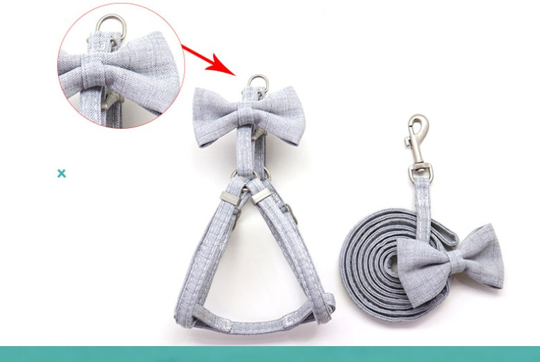 KFX-0561341 Adjustable Polyester Traction Belt for Small and Medium Dogs - 22-32cm Neck, 34-62cm Bust