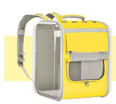 KFX-0564285 Space Capsule Portable Cat Carrier - Breathable Pet Bag, Lightweight & Medium Hardness, Multiple Colors