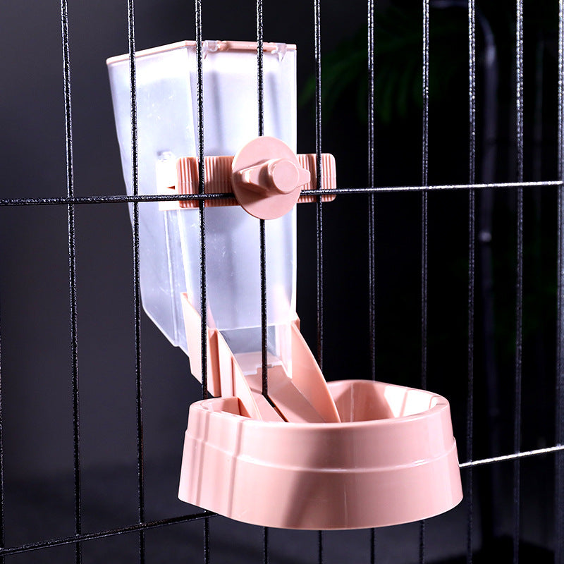 KFX-0567997 Hanging Automatic Feeder for Pets with Fresh-Keeping Box and Easy Assembly