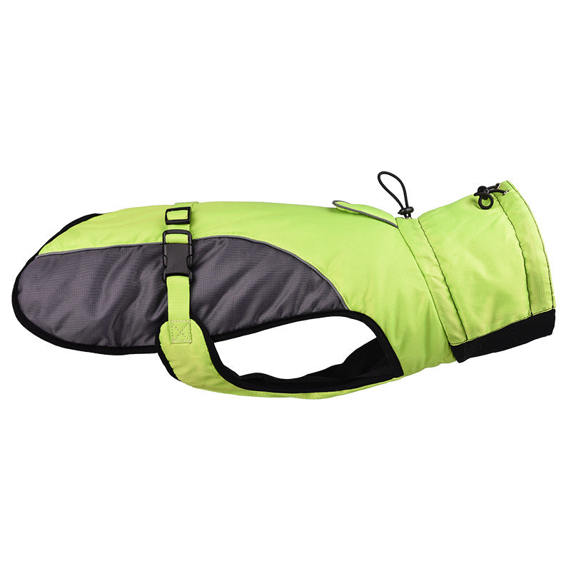 KFX-0571965 Waterproof Reflective Pet Dog Rashers - Warm Fashionable Apparel in Multiple Color Combinations