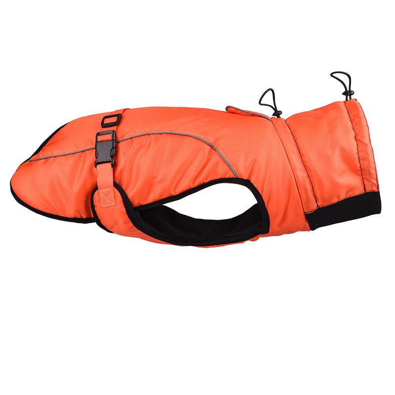 KFX-0571965 Waterproof Reflective Pet Dog Rashers - Warm Fashionable Apparel in Multiple Color Combinations