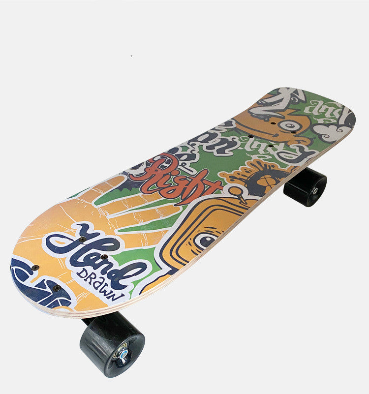KFX-0574397 Big Head Pet Skateboard for Dogs and Cats - Maple Flat Panel - 62x18cm