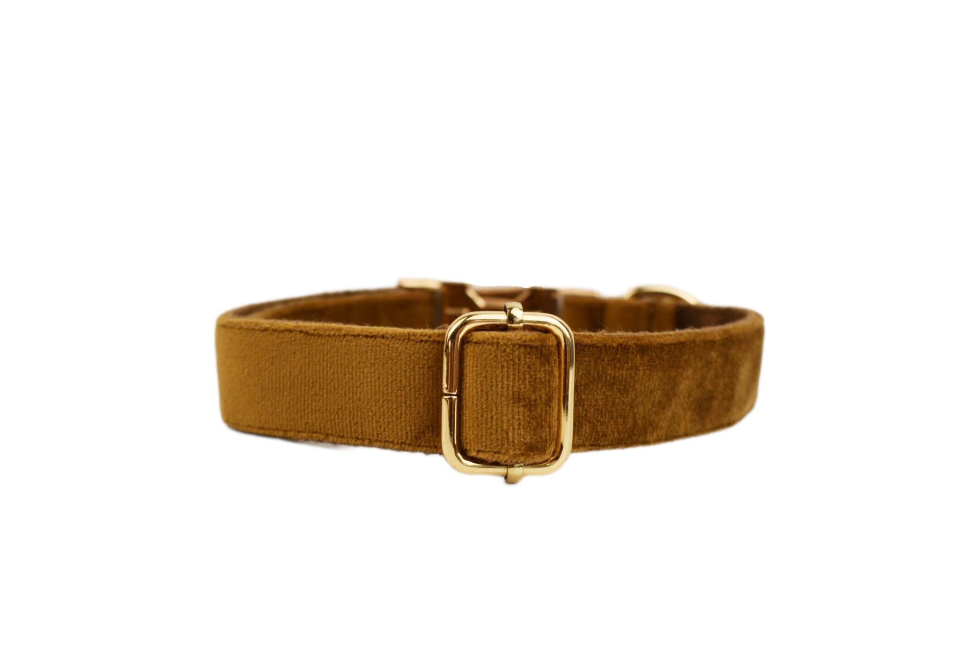 KFX-0575037 Stylish Velvet Fabric Dog Collar with Bow and Flower Accessories