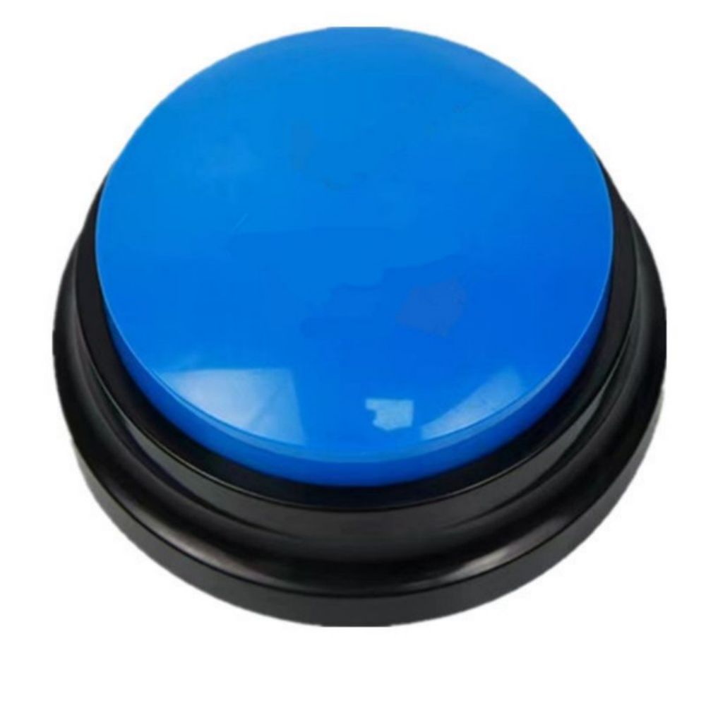 KFX-0576829 Pet Communication Training Buzzer with 30-Second Voice Record and Playback Function
