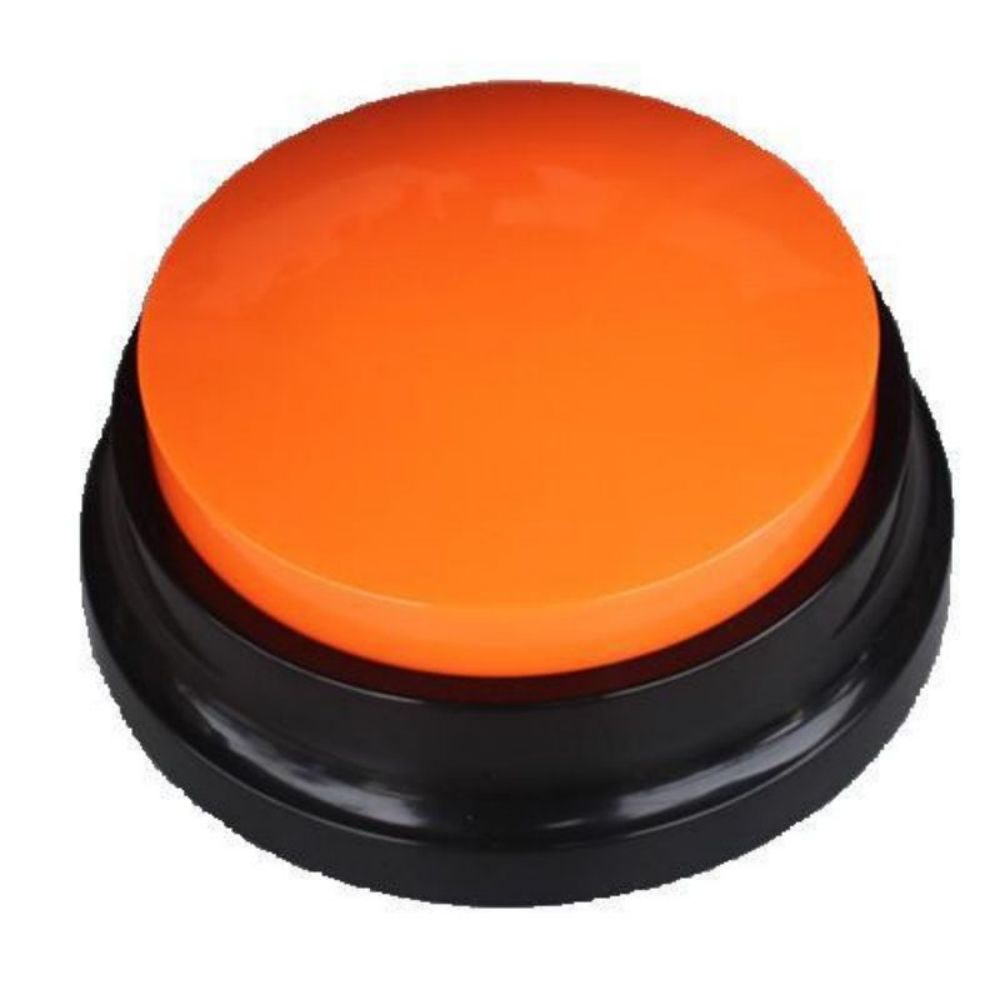 KFX-0576829 Pet Communication Training Buzzer with 30-Second Voice Record and Playback Function