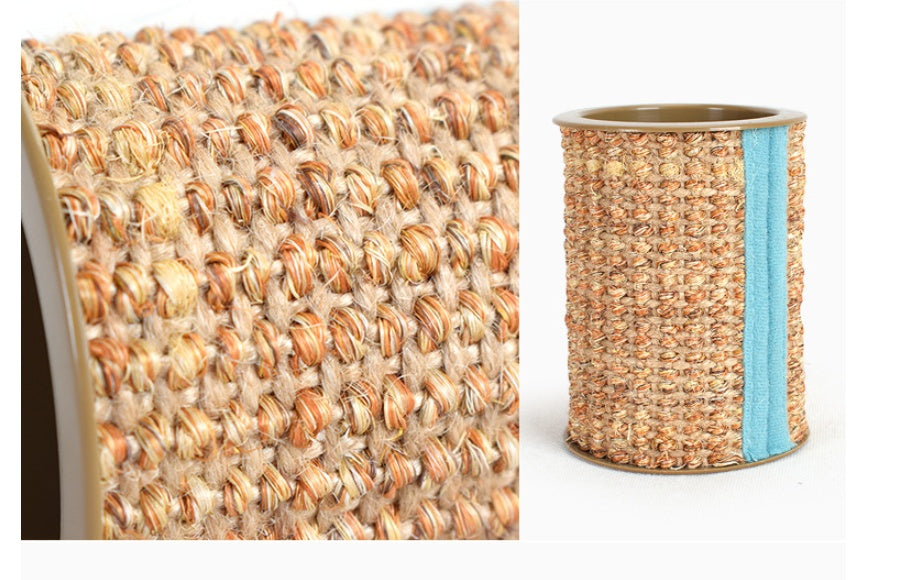 KFX-0579517 Sisal Cat Scratching Post with Bell - Durable and Entertaining Scratcher for All Cat Breeds
