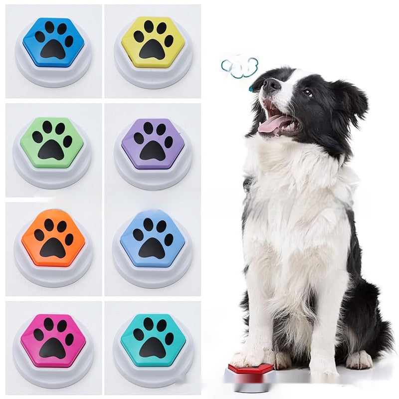 KFX-0580157 Colorful Pet Communication Talk Button Squeeze Box for Engaging Training Activities