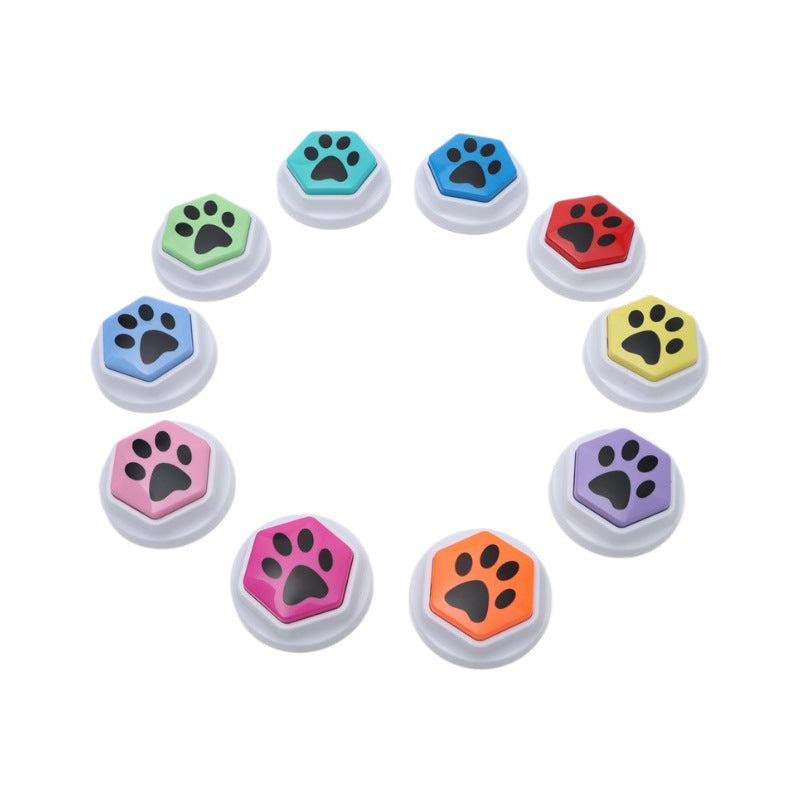 KFX-0580157 Colorful Pet Communication Talk Button Squeeze Box for Engaging Training Activities